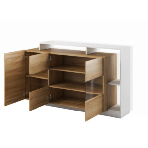 Zoom Madia Eloise White 147 X 51 X 10 Cm