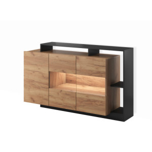 Madia Kely Anthracite 147 X 51 X 10 Cm