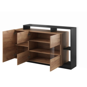 Zoom Madia Kely Anthracite 147 X 51 X 10 Cm