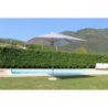 OMBRELLONE CRISTAL P/C ALLUMINIO 3 X 3