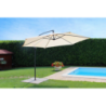 OMBRELLONE ERIS P/L Ø 3 PALO NERO TELO BEIGE