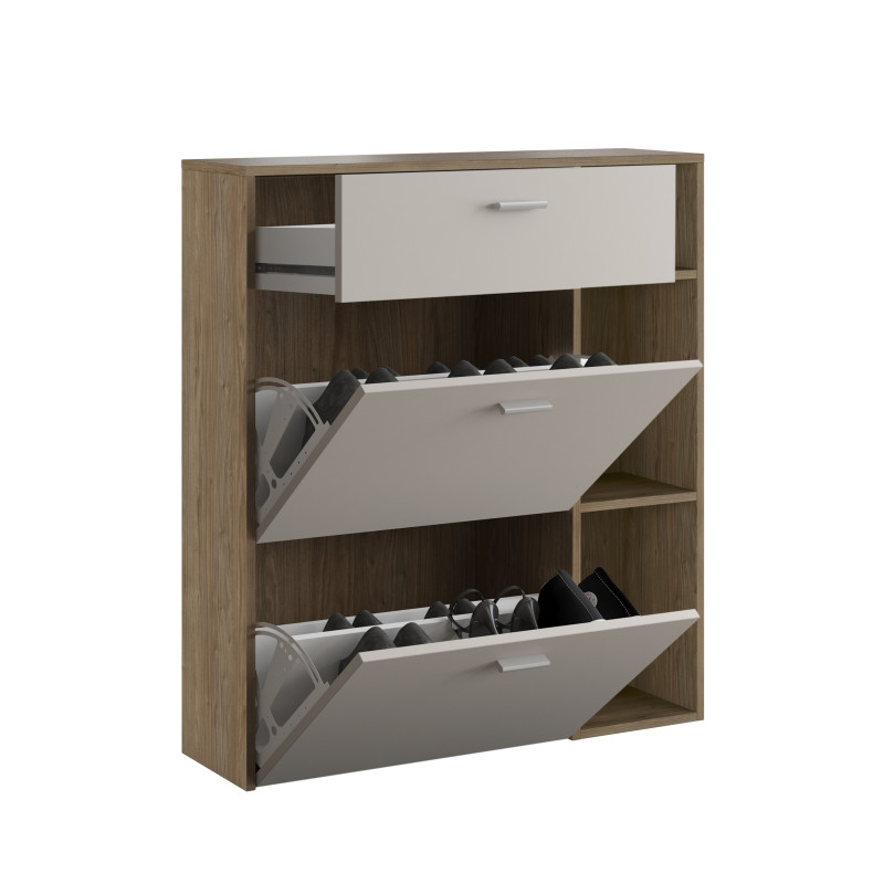 Scarpiera Niki Evo Wood 108,5 X 43 H15,3 Cm