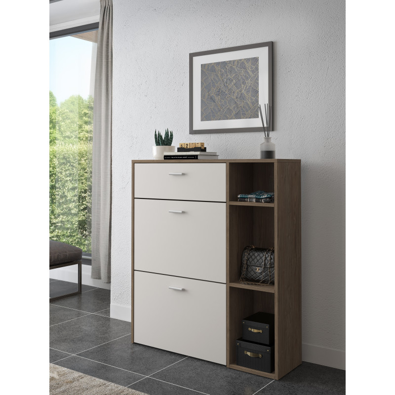 Scarpiera Niki Evo Wood 108,5 X 43 H15,3 Cm