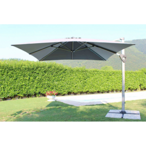 Zoom OMBRELLONE DARWIN GRIGIO P/L 3 X 3 TELO GRIGIO