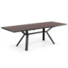 Tavolo Allungabile Logan Dark Wood  188X100X16 Cm