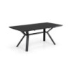 Tavolo Allungabile Logan Black 188X100X16 Cm