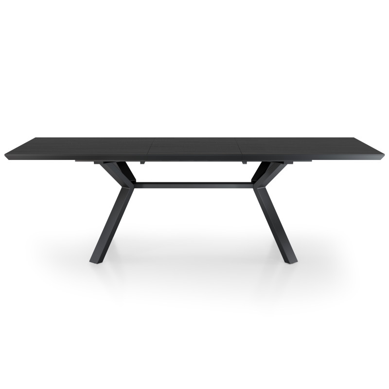 Tavolo Allungabile Logan Black 188X100X16 Cm