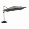 OMBRELLONE SATURNO ANTRACITE P/L 3 X 3 TELO GRIGIO