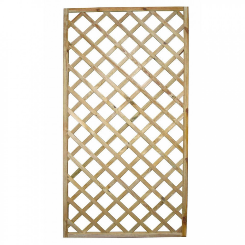 Griglia Sandra 90x180 cm legno per giardino robusta e decorativa