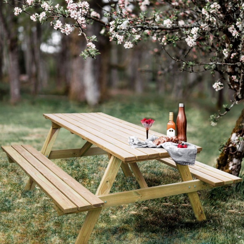 TAVOLO DA PIC NIC 180 X 160 X 71