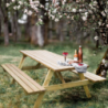 TAVOLO DA PIC NIC 180 X 160 X 71