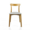Sedia Ambra Wood 83X64 H11 Cm