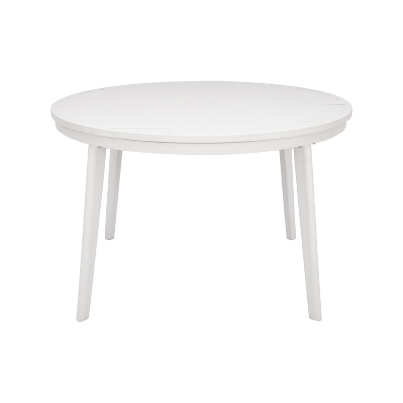 Tavolo Tropea ø120/170 Alluminio Bianco Moia