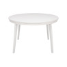 Tavolo Tropea ø120/170 Alluminio Bianco Moia