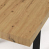 Tavolo Allungabile Helt Wood 168*97*17 Cm