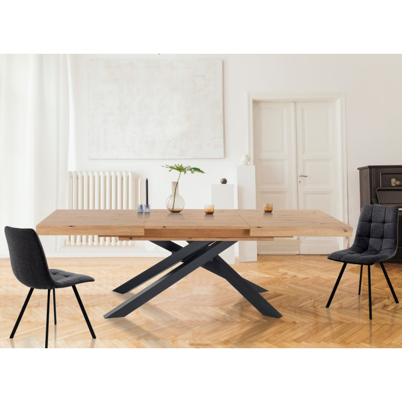 Tavolo Allungabile Helt Wood 168*97*17 Cm