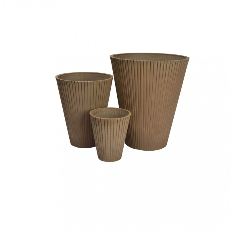 Vaso Piccolo Iris in Plastica per Interno ed Esterno