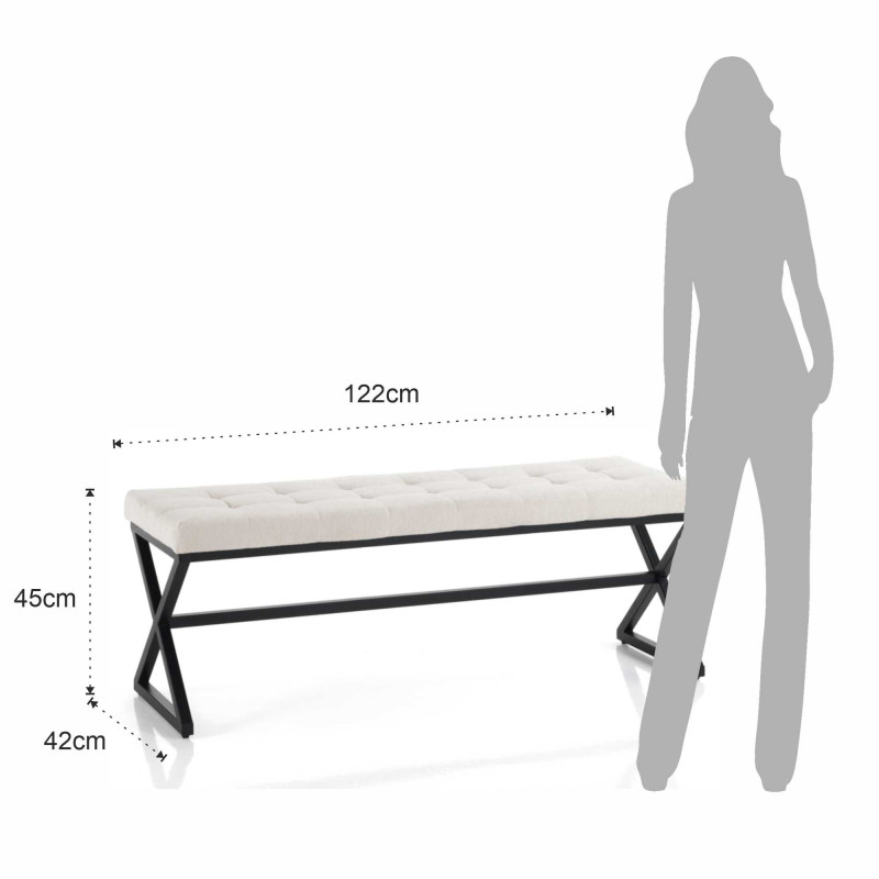 Panca Maxim Evo 123*43*12 Cm