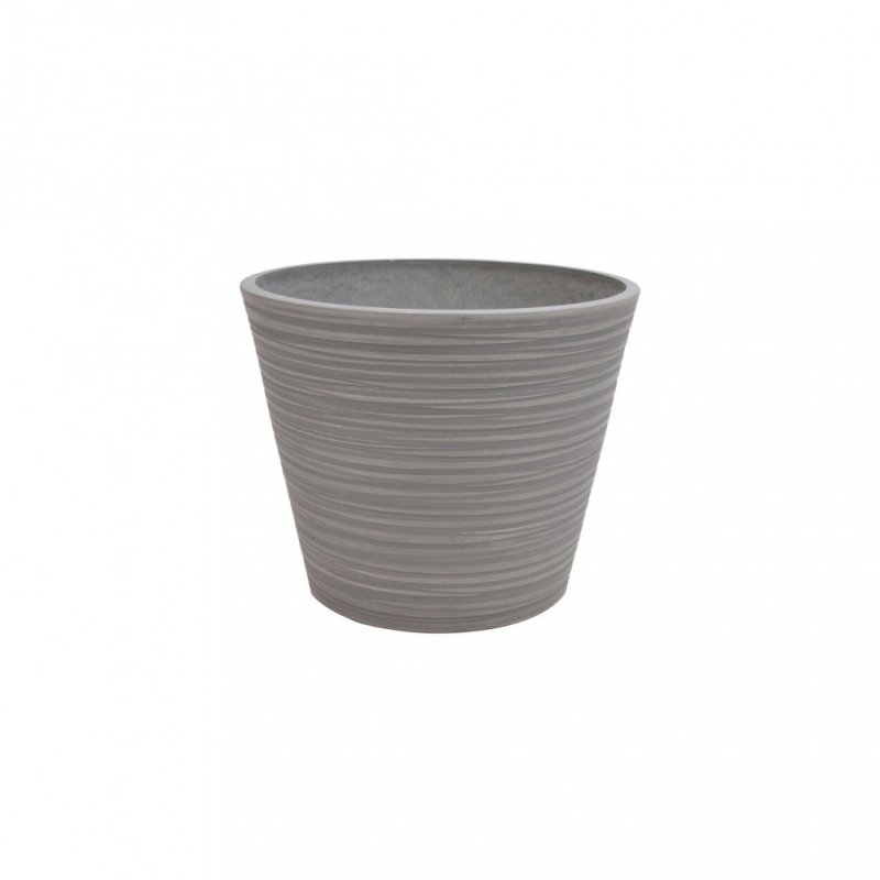 Vaso Piccolo Camelia in Resina Bianco per Interni ed Esterni