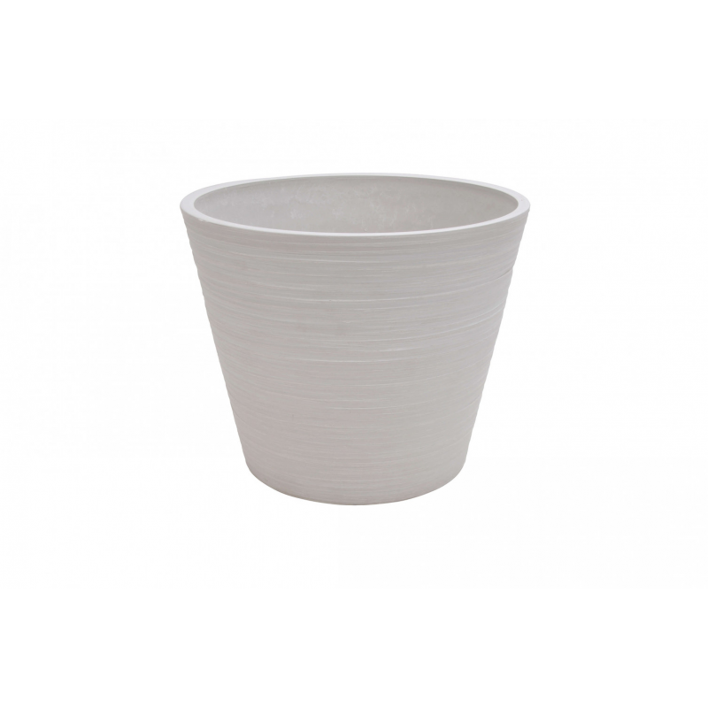 Vaso Piccolo Camelia in Resina Antracite per Interni ed Esterni