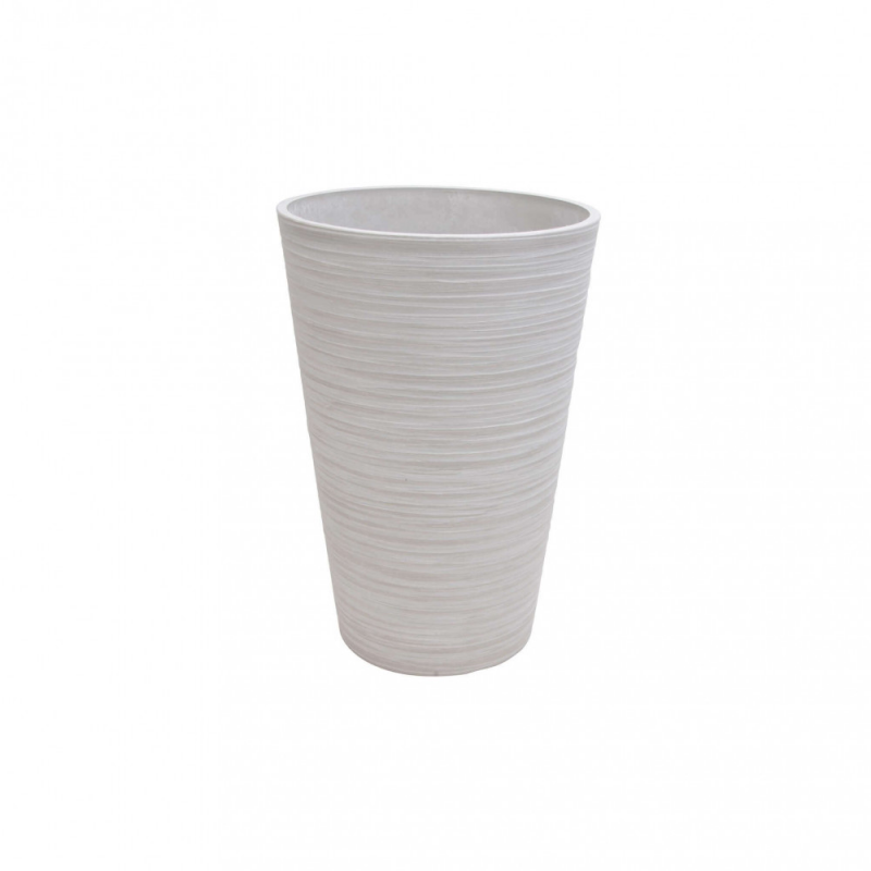 Vaso Grande Azalea in Resina Antracite per Interni ed Esterni