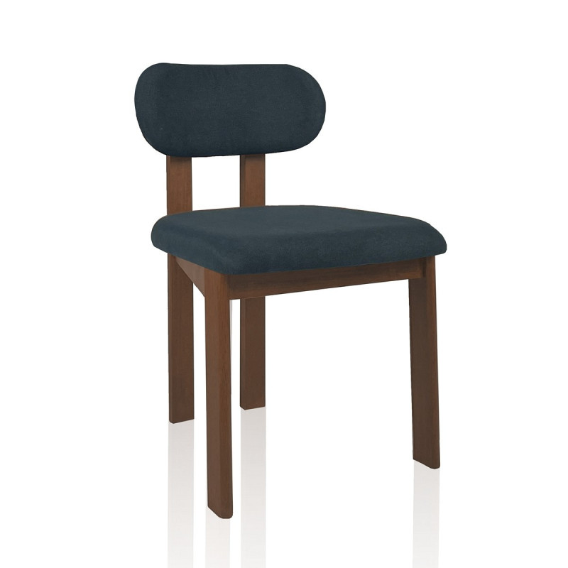 Sedia Dara Dark Wood 96X54 H20 Cm