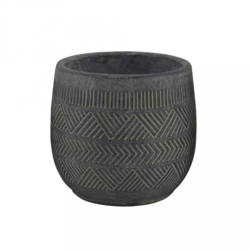 Vaso Medio Bucaneve in Resina Bianco per Interni ed Esterni