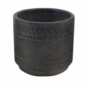 Vaso Grande Melissa in Resina Bianco per Interni ed Esterni