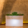 Fioriera Sculptor 50 H LED Multicolor Solare per Esterno