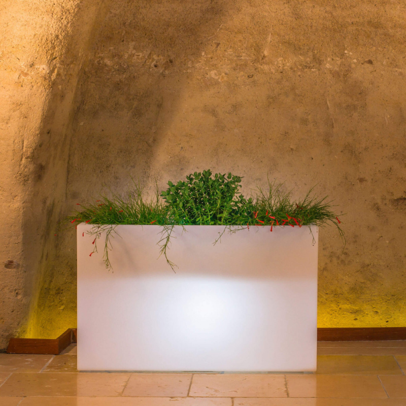 Fioriera Sculptor 50 H bianco | levante shop