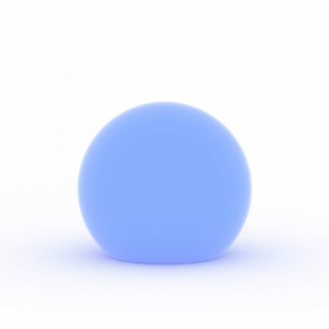 Zoom SFERA LUMINOSA GEMINI Ø 50 CON LED MULTICOLOR E BATTERIA SOLARE