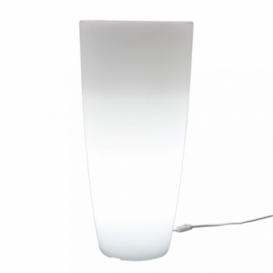 Vaso luminoso Hydra 90 cm per esterno LED design moderno