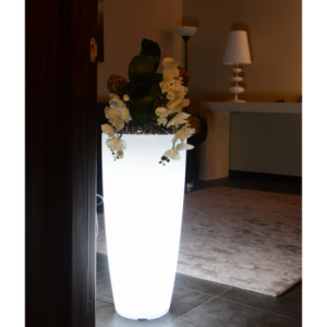 Zoom VASO LUMINOSO HYDRA 90 h CON LED MULTICOLOR E BATTERIA SOLARE