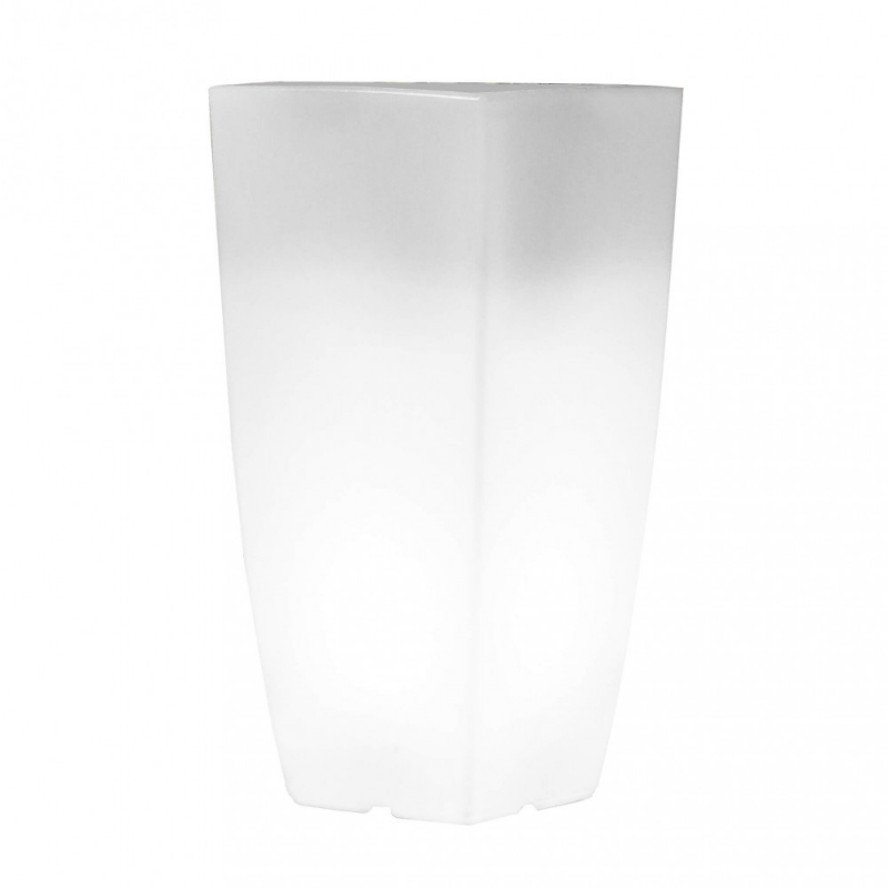 Vaso luminoso Hydrus 70 cm LED multicolor esterno giardino