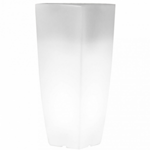 Vaso luminoso Hydrus 90 cm per esterno LED design moderno