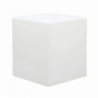 Cubo luminoso Indus 40x40x40 per esterno design moderno e resistente
