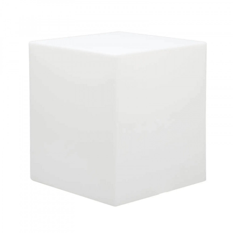 Cubo luminoso Indus LED multicolor solare 40x40x40 cm esterno