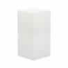 Cubo Luminoso Indus 40x40x80 in Resina per Esterno