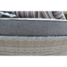 Conchiglione Brasile in Polyrattan con Cuscini Giardino