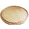 Salotto Bahamas 2 posti con cuscini in polyrattan marrone