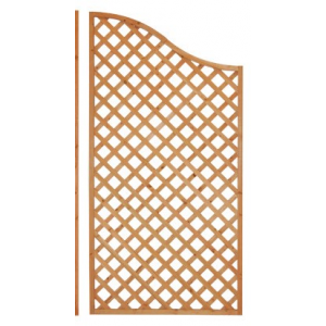 set da 4 Pannello Legno bucherellato 100x200cm forma onda