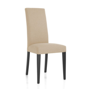Sedia Lella Tessuto Beige L74 P46 H103 Cm