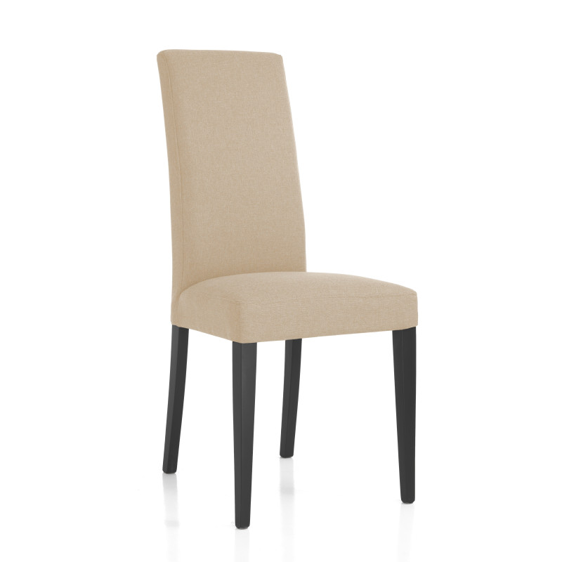 Sedia Lella Tessuto Beige L74 P46 H103 Cm