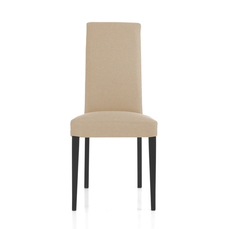 Sedia Lella Tessuto Beige L74 P46 H103 Cm