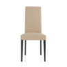 Sedia Lella Tessuto Beige L74 P46 H103 Cm