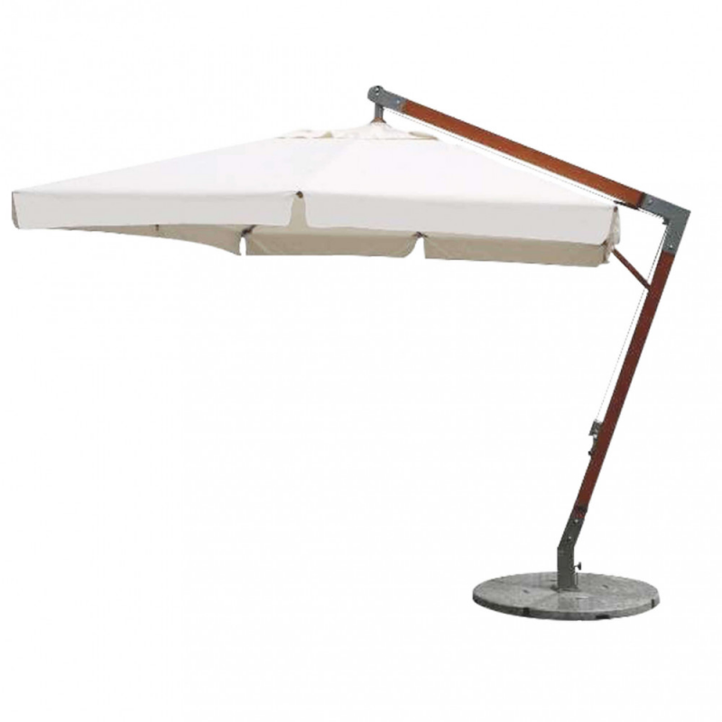 Ombrellone Venere 3x3 palo laterale elegante resistente giardino