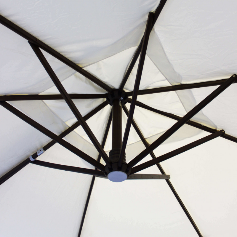 Ombrellone Venere 3x3 palo laterale elegante resistente giardino