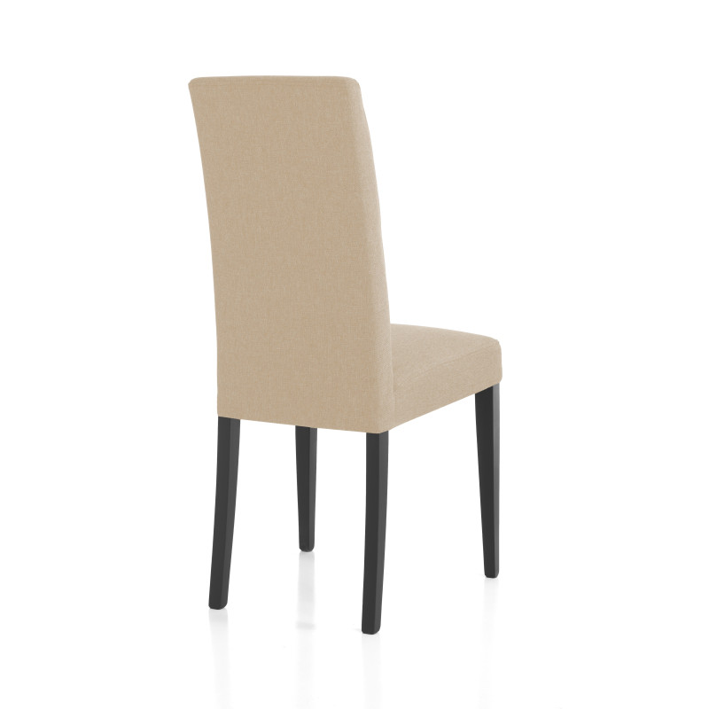 Sedia Lella Tessuto Beige L74 P46 H103 Cm