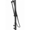 Ombrellone Zenith palo laterale Ø 3 m grigio giardino esterno