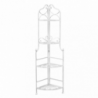 SCAFFALE CHARLOTTE 4 PIANI BIANCO ANTICO